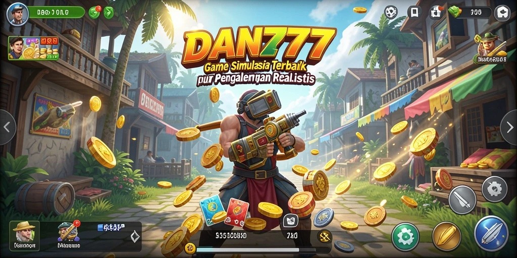 Tampilan gameplay <strong>DAN777</strong> yang menakjubkan dalam simulasi kehidupan.