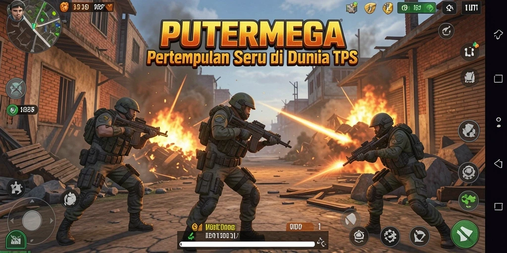 Tangkapan layar gameplay PUTERMEGA yang menegangkan dan mendebarkan.