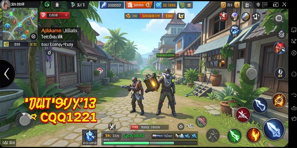 Tampilan antarmuka QQ1221 yang memudahkan pengguna.