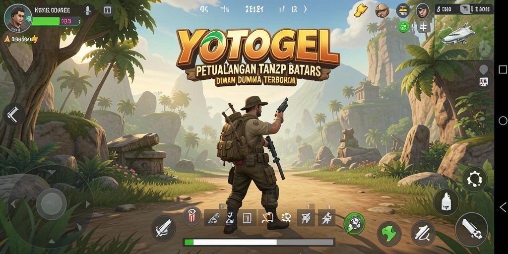 Tampilan gameplay menarik di dunia terbuka YOTOGEL.